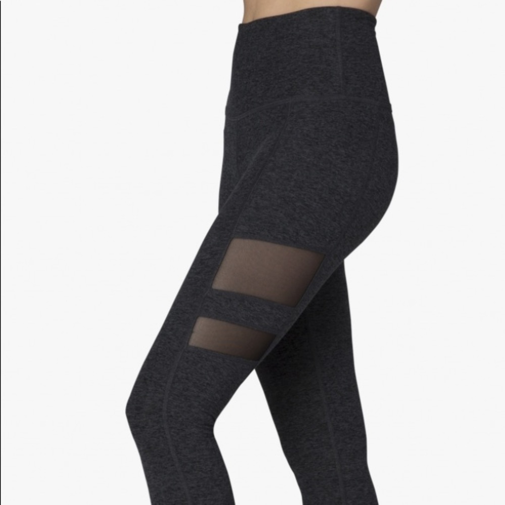 Beyond Yoga Spacedye Silhouette Mesh Leggings